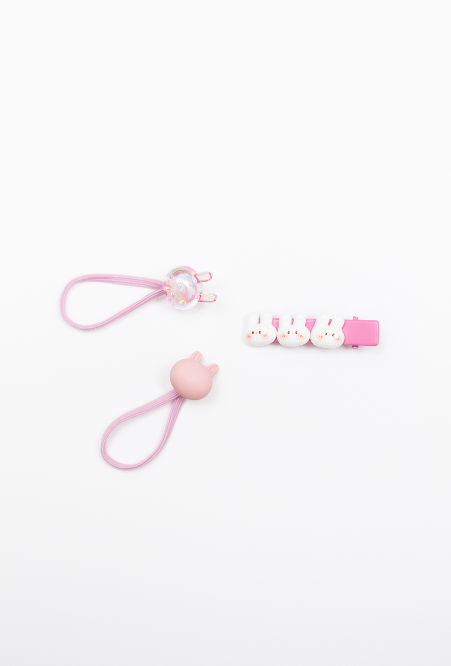 Zestaw gumek i spinki