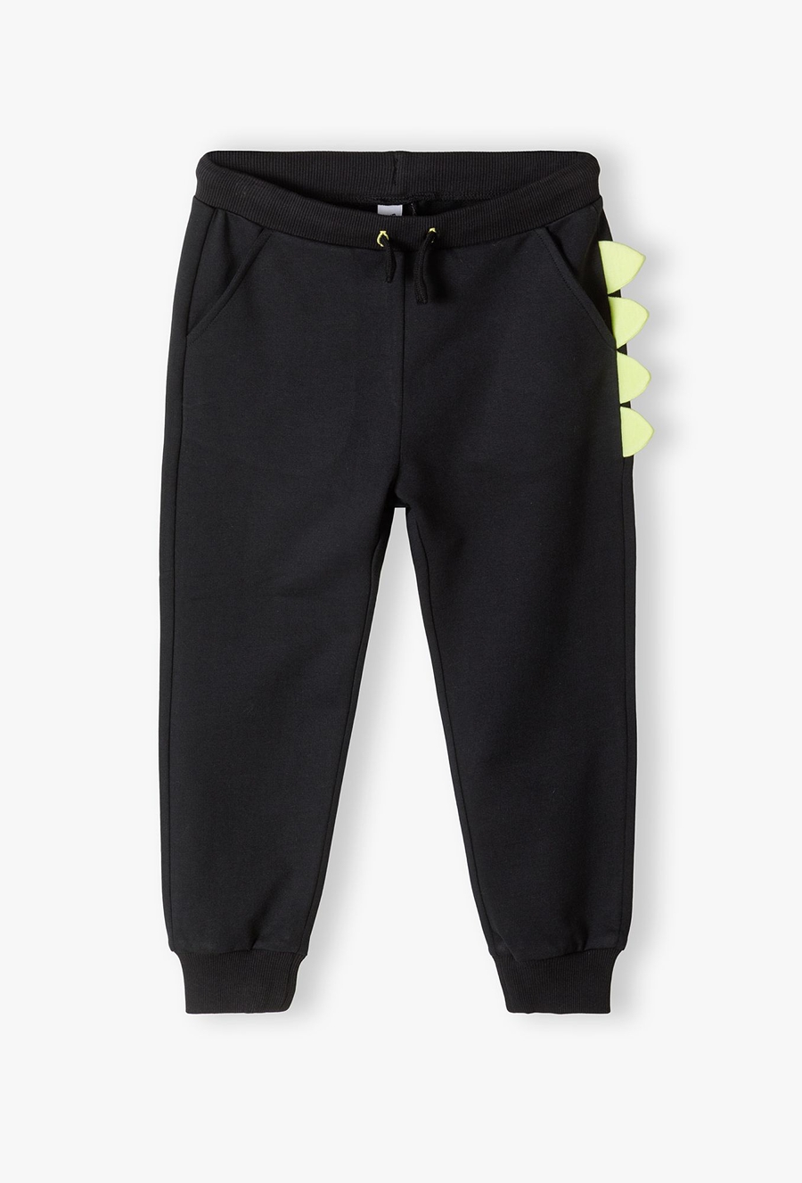 Czarne spodnie dresowe - Dino - regular - 510.15.