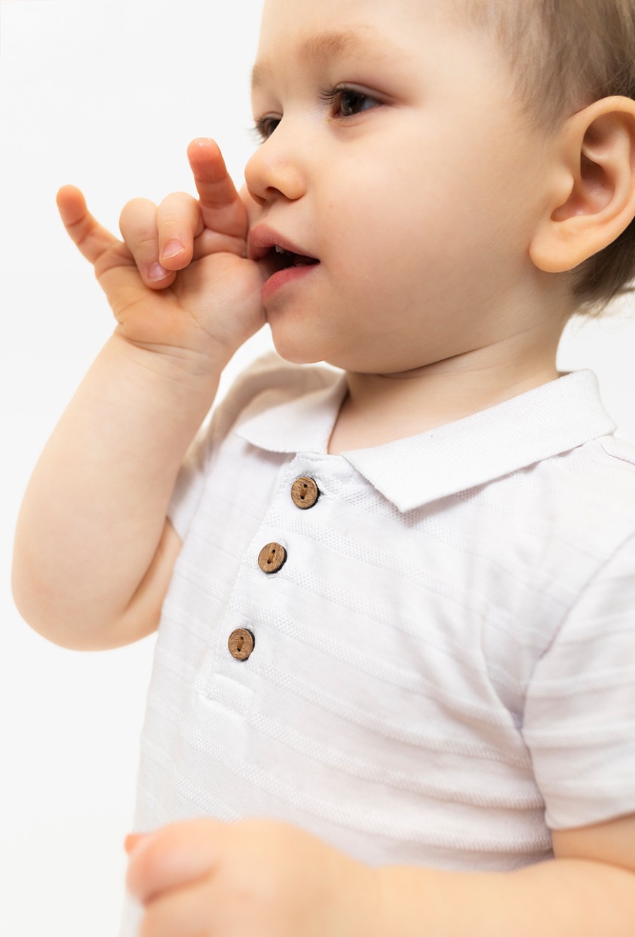 Body polo z ótkim rękawem