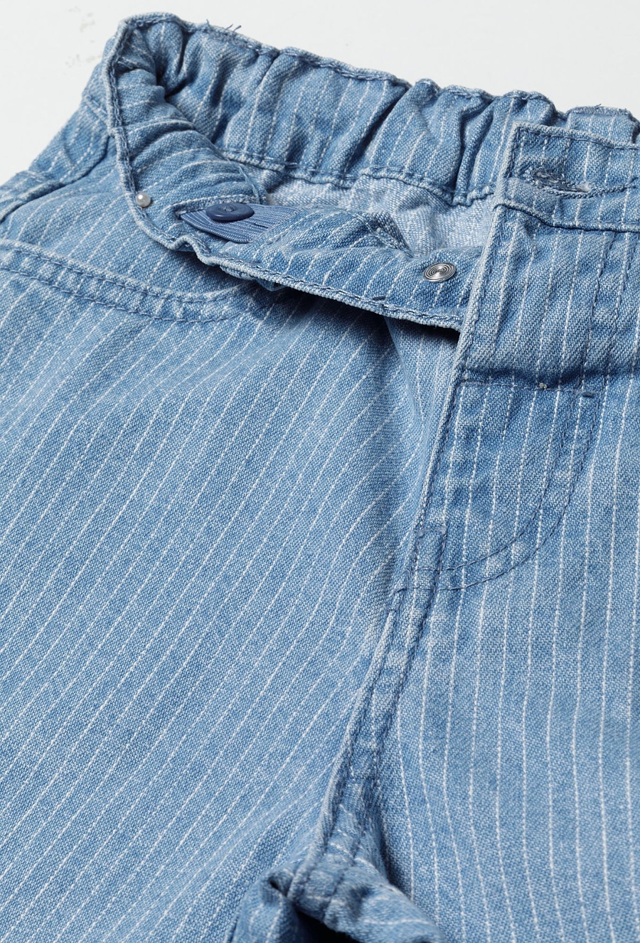 Jeansowe spodnie bermudy - niebieskie - Limited Edition