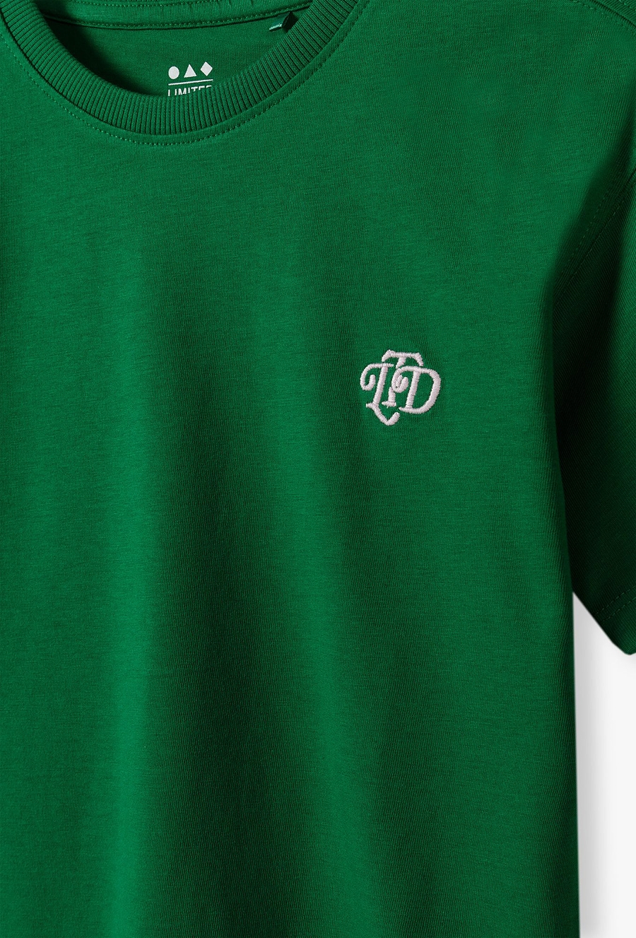 2pak t-shirtów dla dziewczynki - zielony i różowy