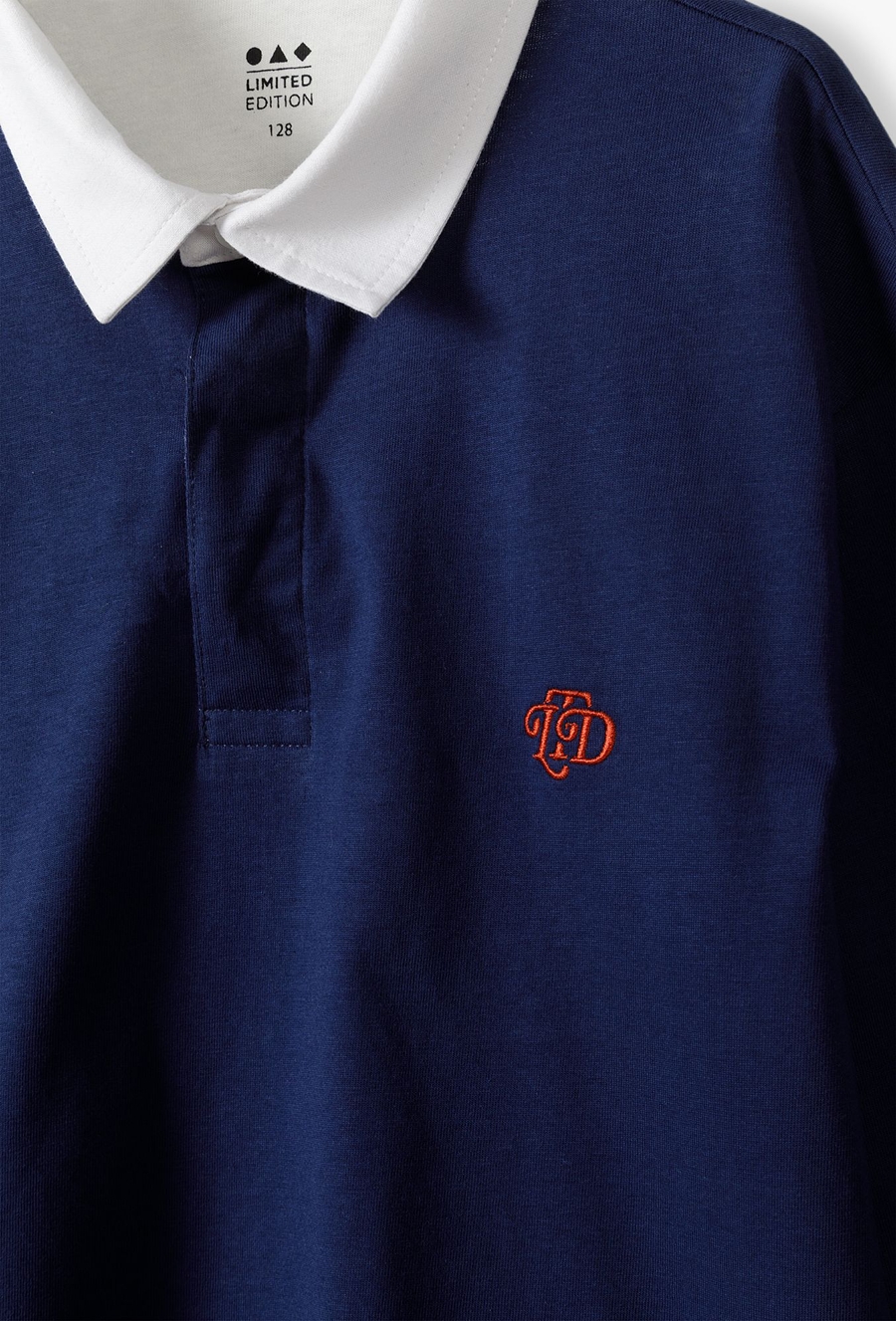 Bluza z kołnierzykiem - granatowa - Limited Edition