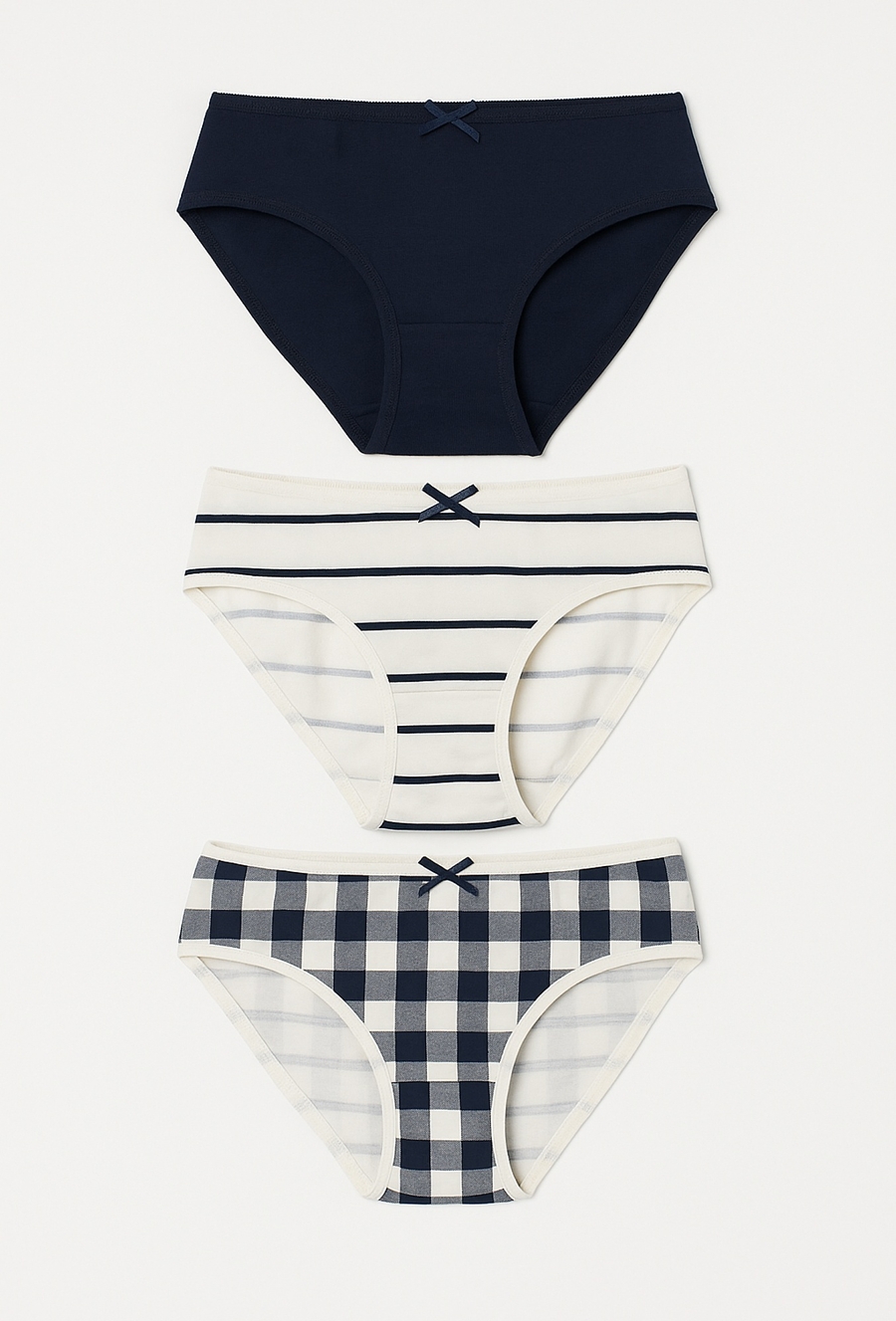 Hipstery dziewczęce 3-pak