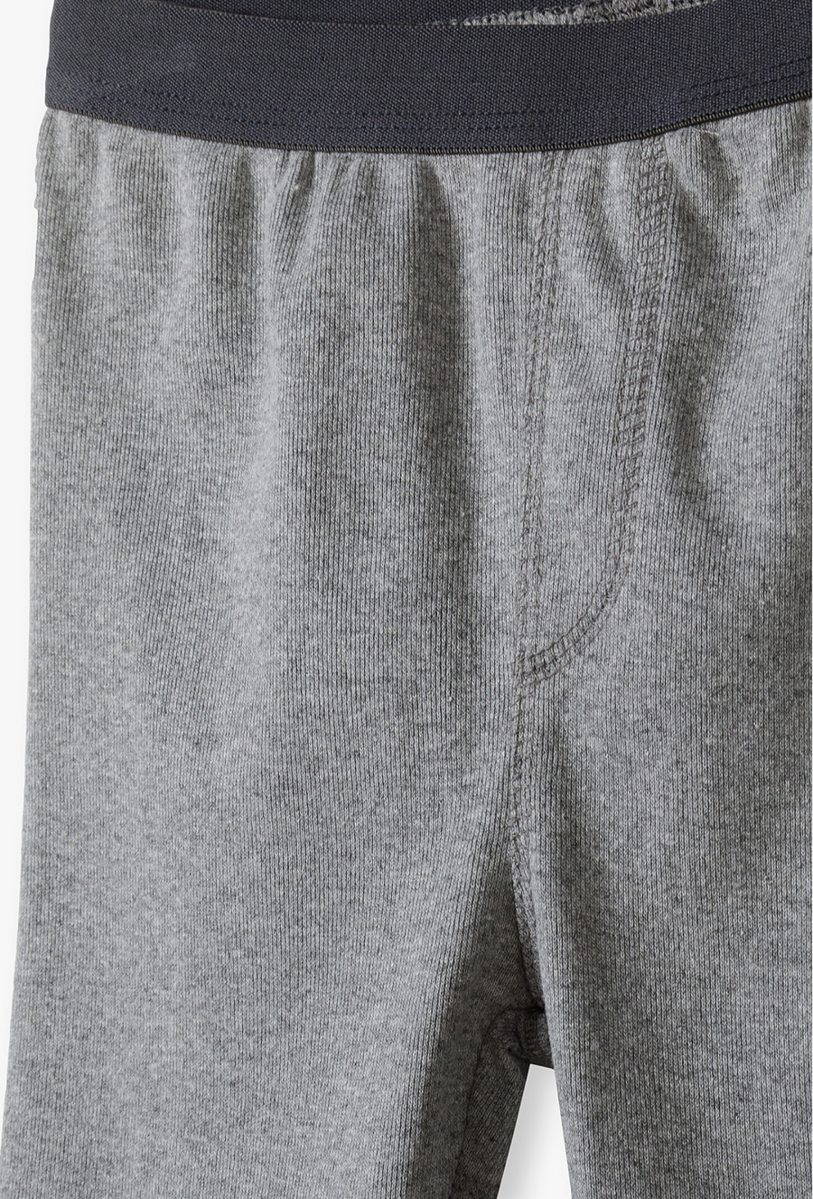 Szare spodnie piżamowe chłopięce