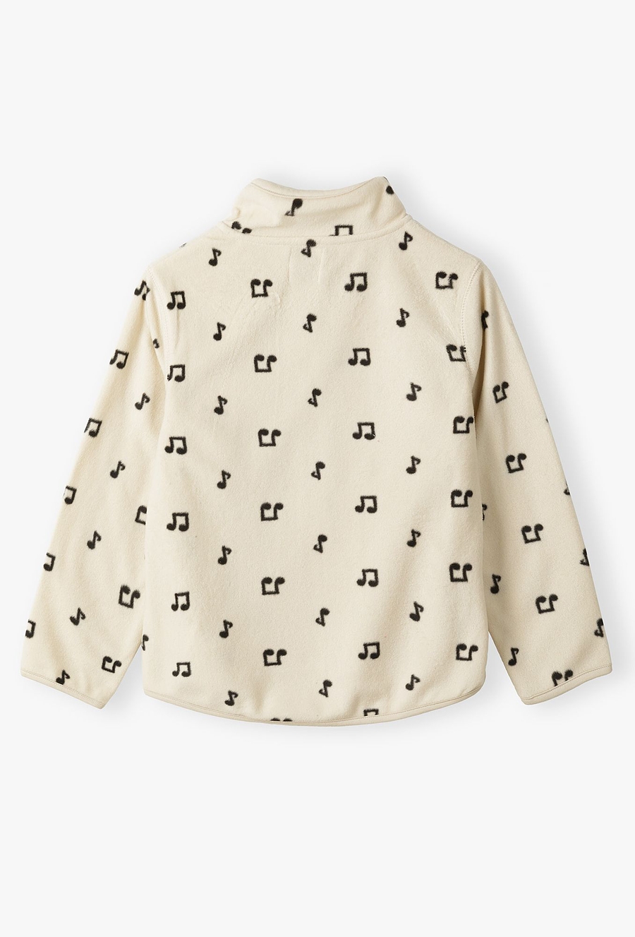 Polarowa bluza rozpinana na stójce