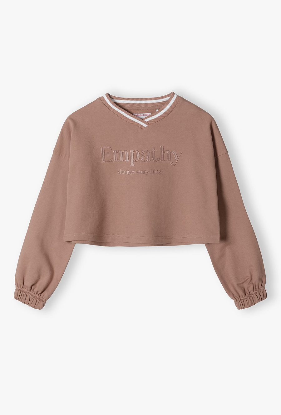 Bluza dresowa brązowa - Empathy - Lincoln&Sharks
