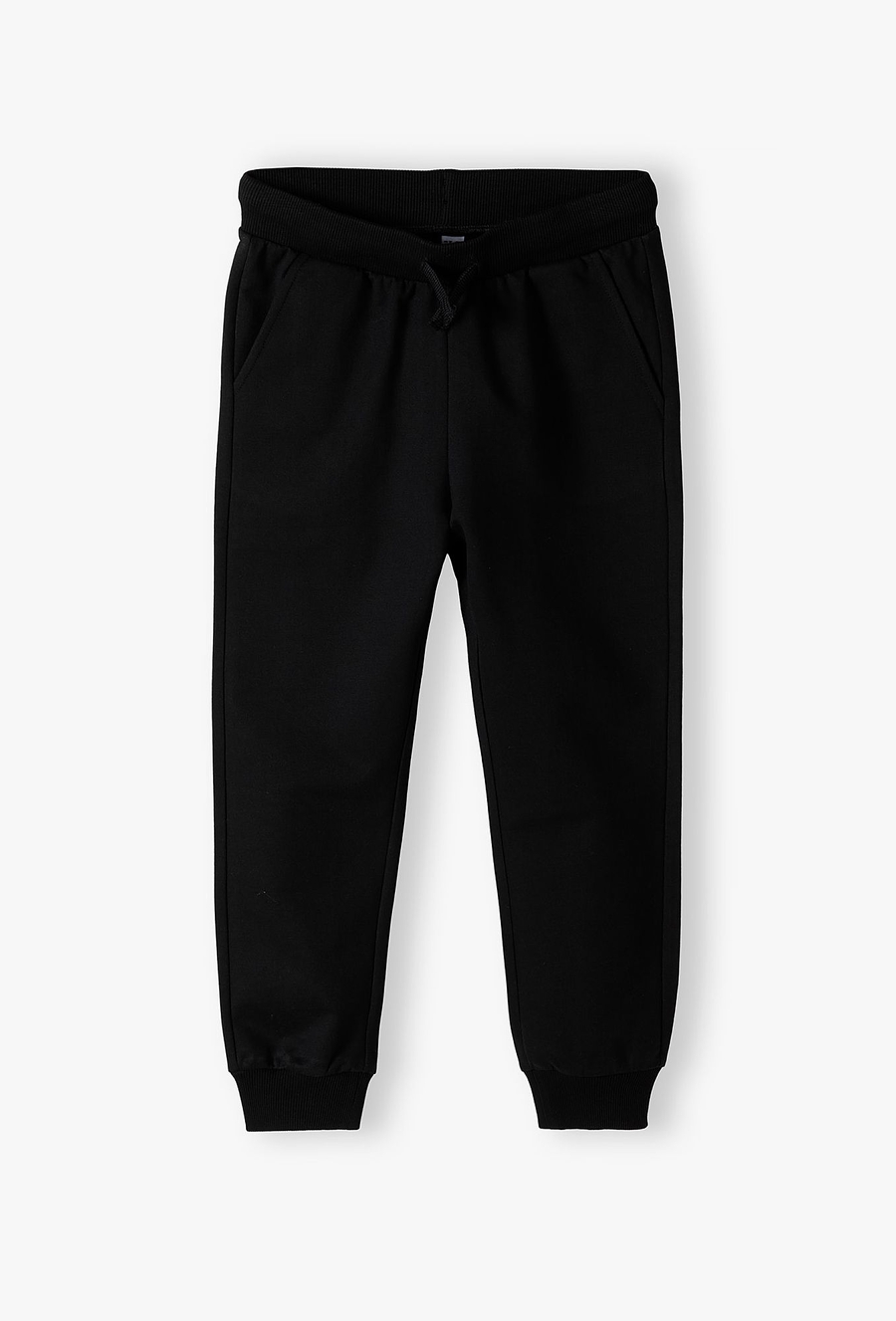 Czarne spodnie dresowe - basic - 510.15.