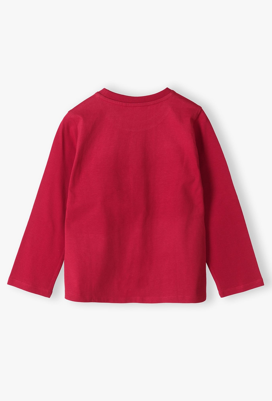 Czerwona bluzka z długim rękawem - 510.15.