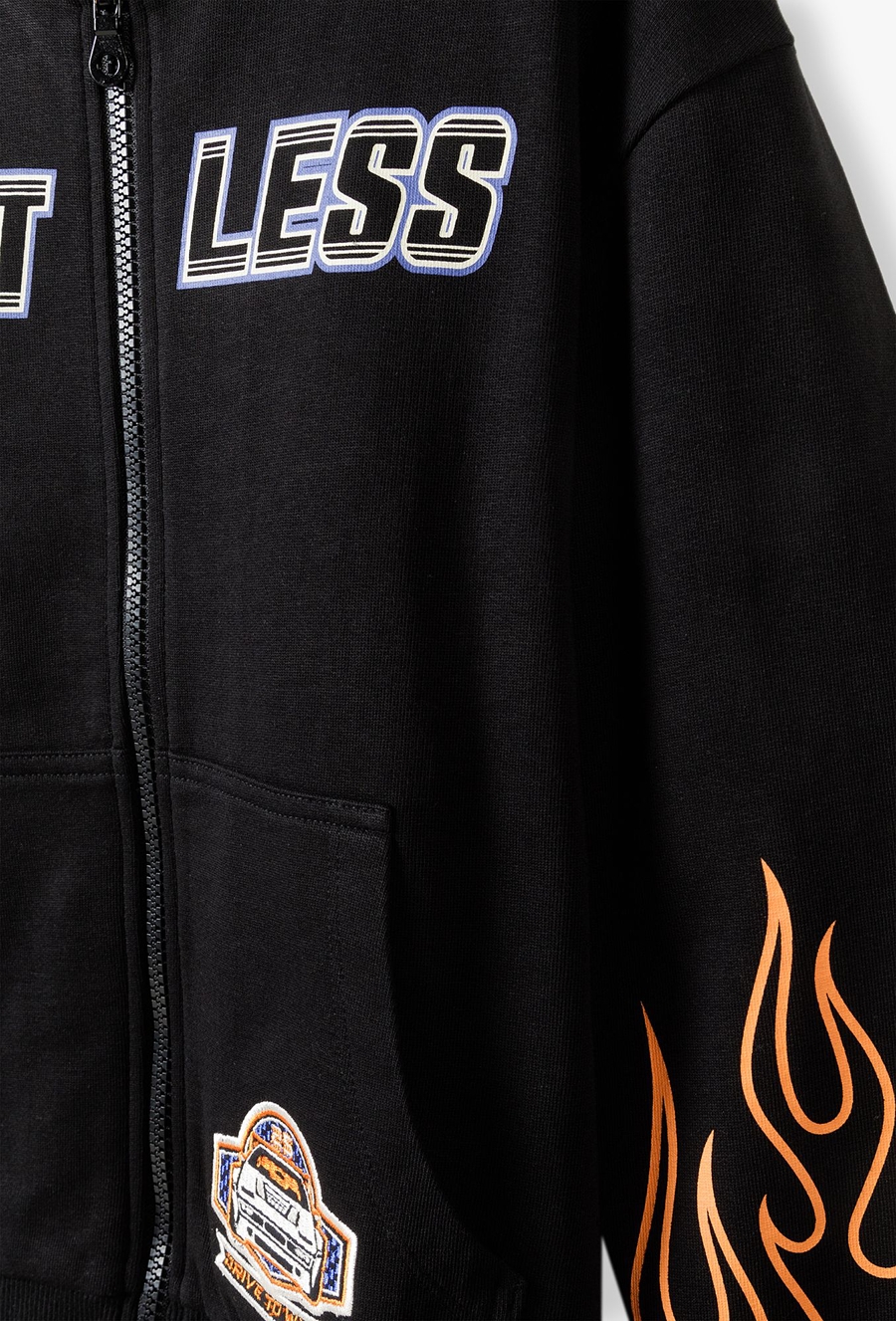 Czarna bluza dresowa dla chłopca - Limit Less - Limited Edition