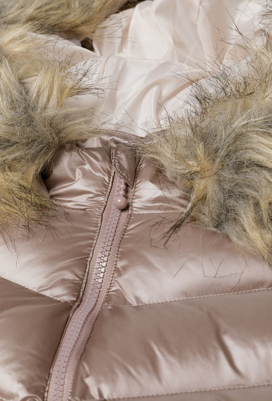 Płaszcz zimowy pikowany dla dziewczynki - 510.15