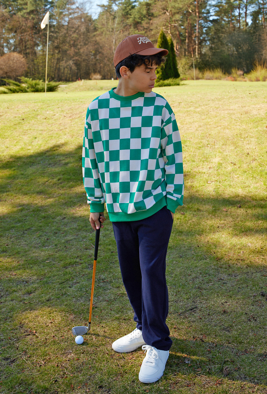 Bluza nierozpinana na stójce