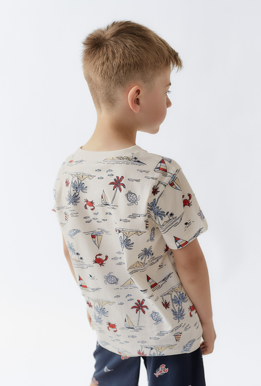 T-shirt chłopięcy z nadrukiem