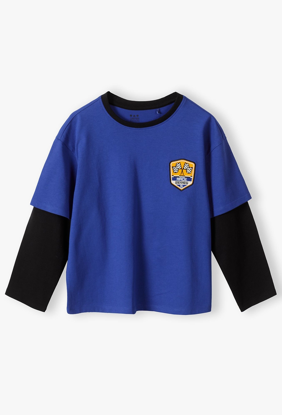 Bluzka chłopięca z długim rękawem - Racing