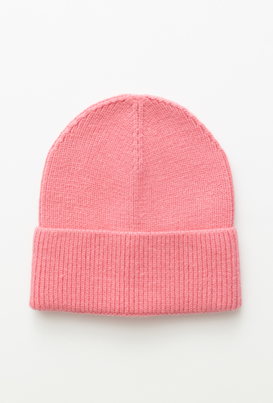Różowa cienka czapka dziecięca z wiskozą
