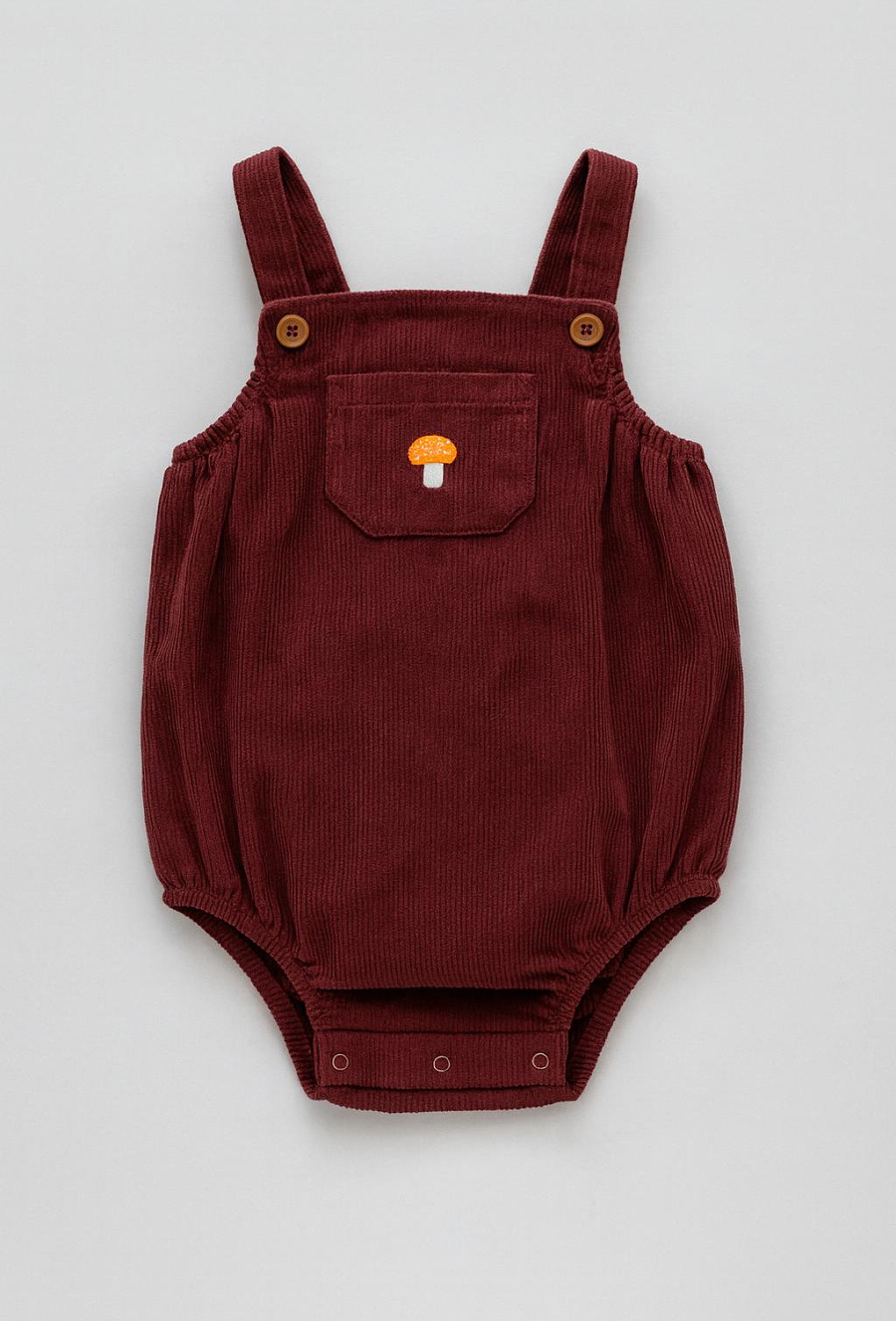 Komplet chłopięcy body z ogrodniczkami