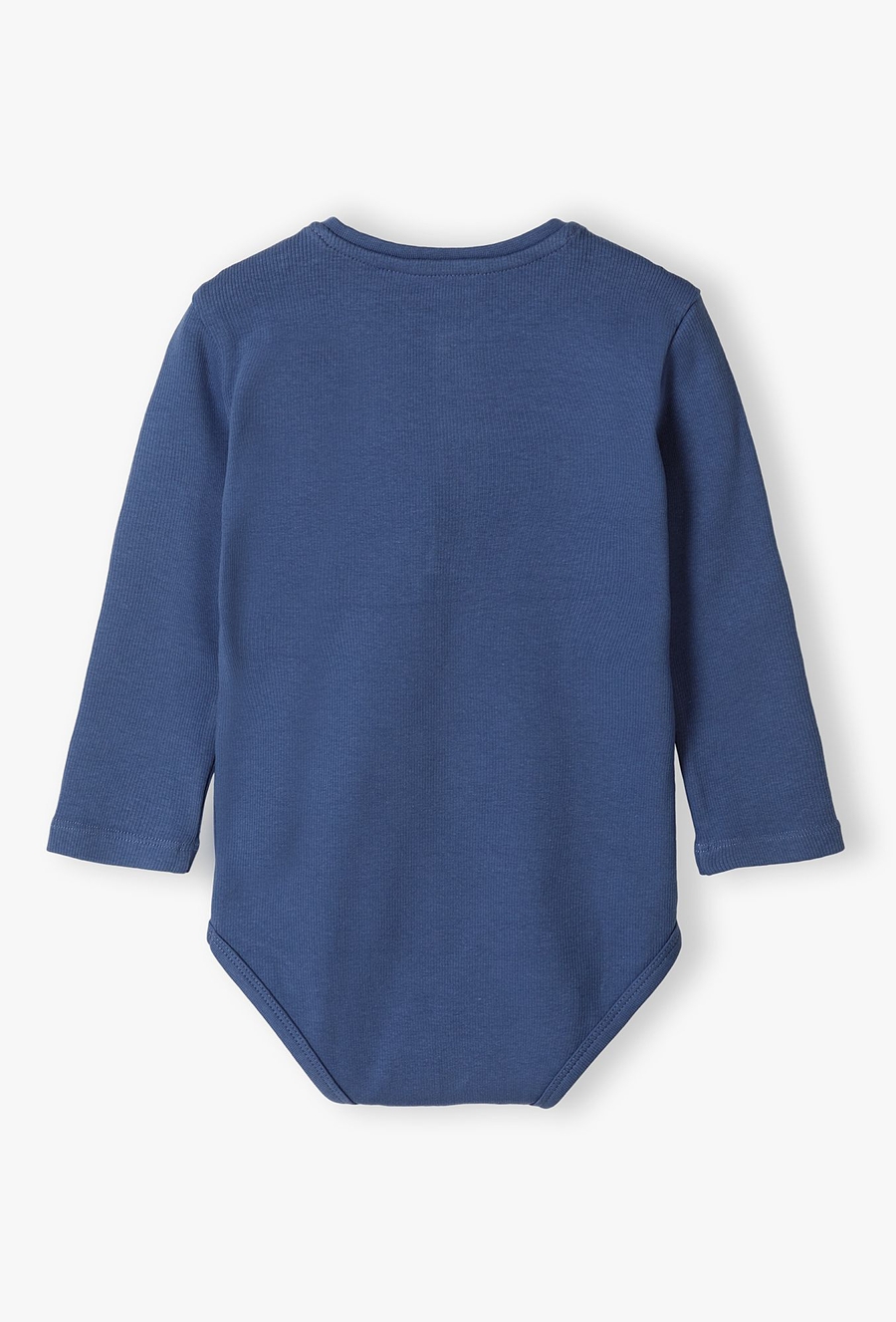 Body w prążki - niebieskie z długim rękawem - 510.15.