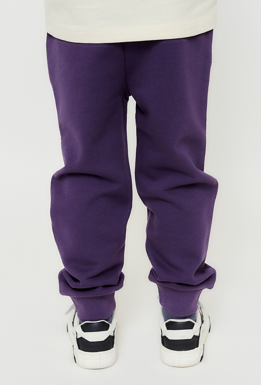 Chłopięce spodnie dresowe - fioletowe - limited edition