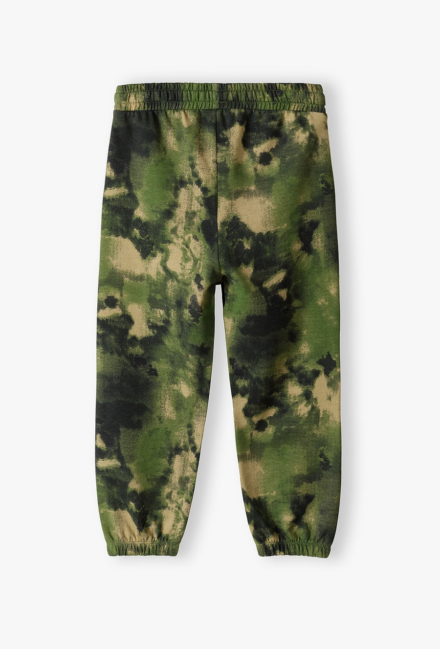 Spodnie dresowe dla chłopca bawełniane- moro