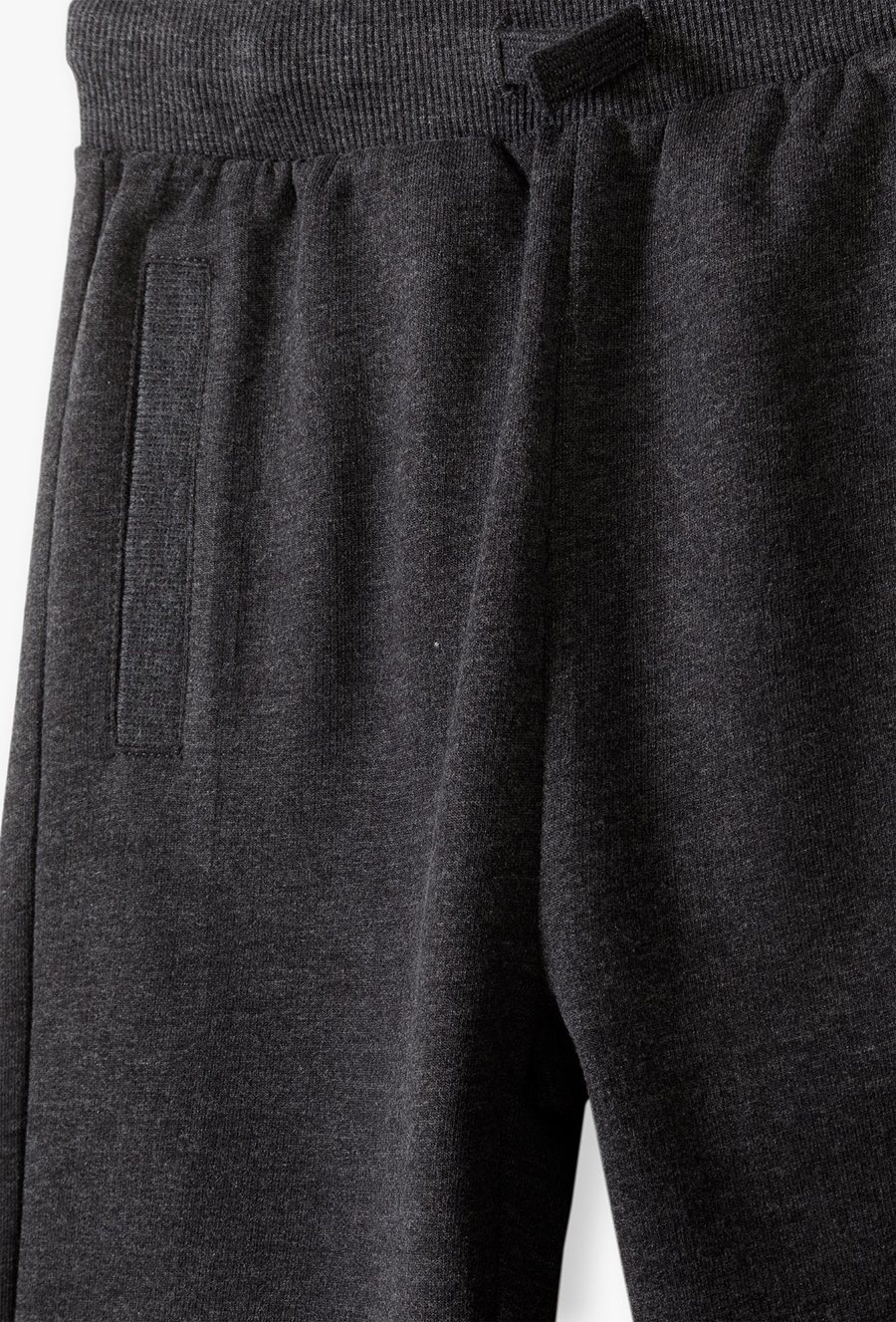 Grafitowe spodnie dresowe dla chłopca - slim - 510.15.