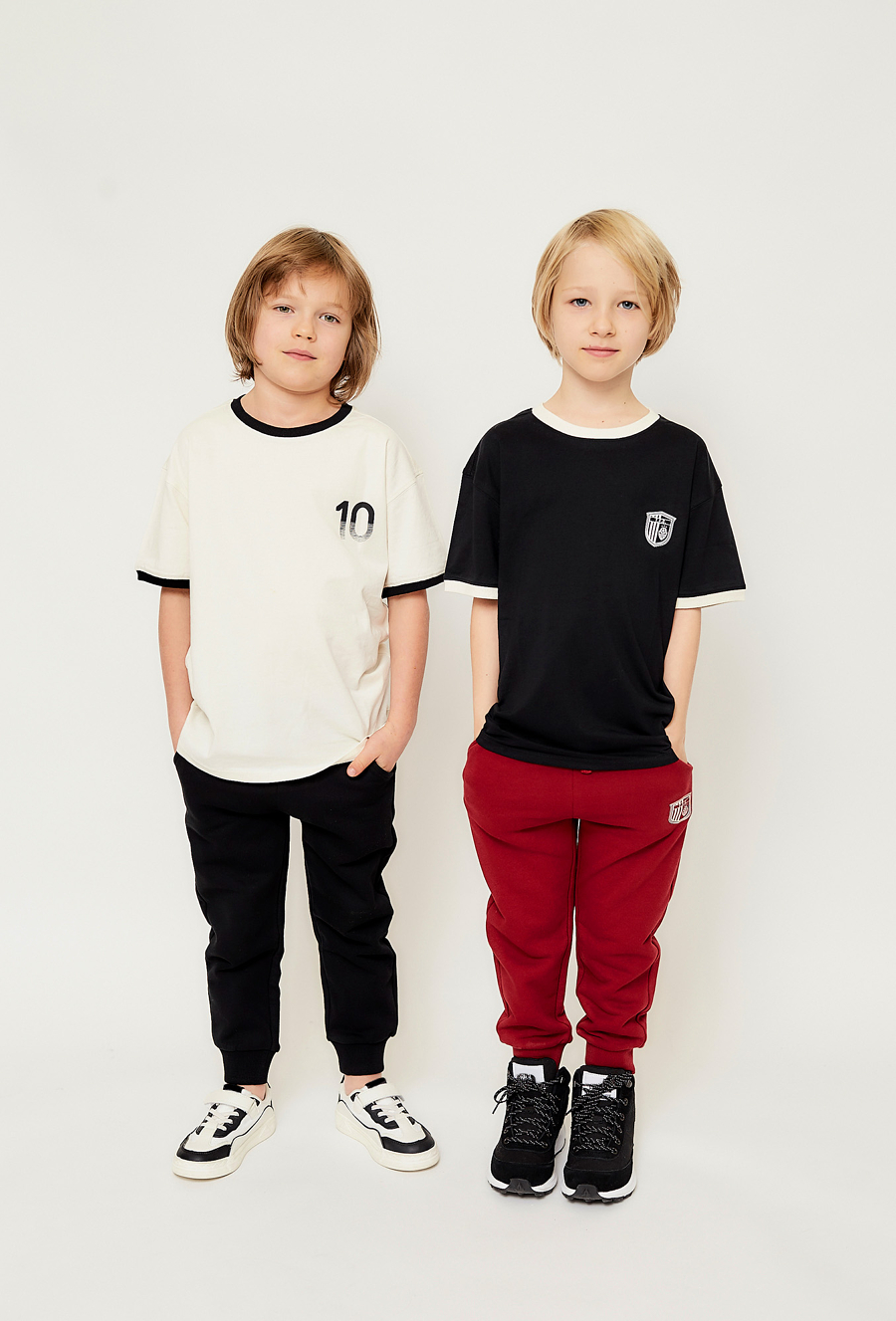 T-shirty w stylu piłkarskim - 2-pak - Limited Edition