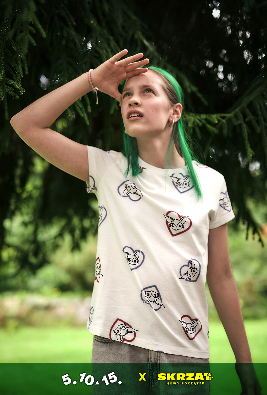 Koszulka dziewczęca z nadrukiem – 