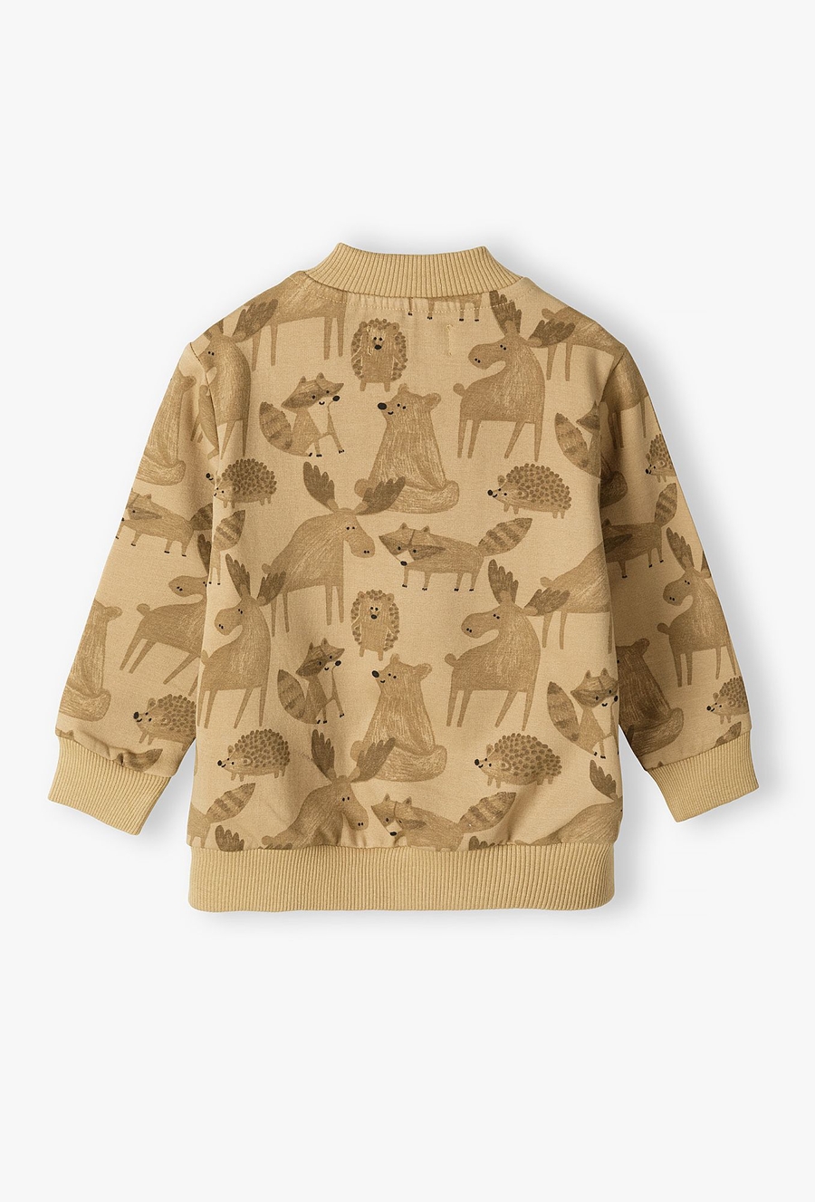 Brązowa bluza rozpinana - 510.15.