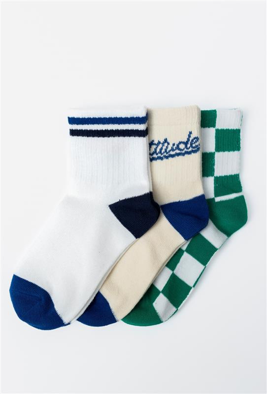 Zestaw 3 par skarpet chłopięcych