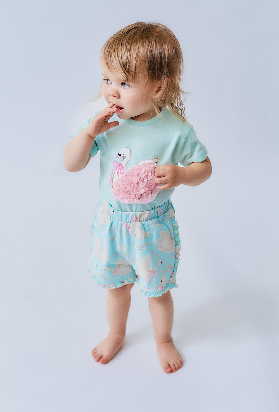 Bawełniane szorty dla niemowlaka