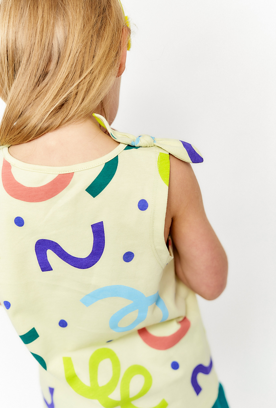 Koszulka bez rękawów z wiązaniami