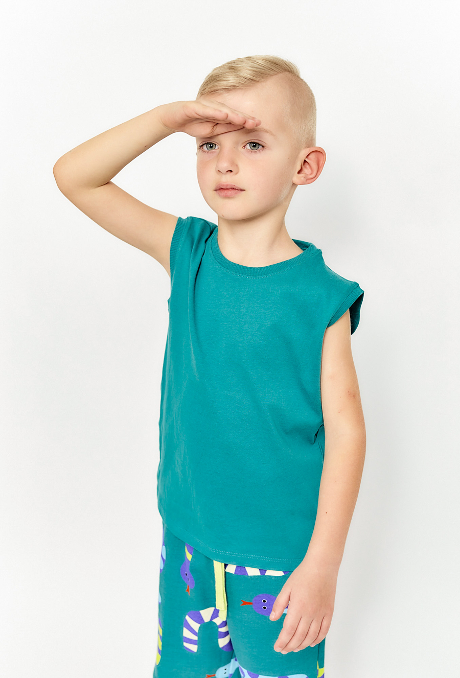 2-pak chłopięcych bezrękawników