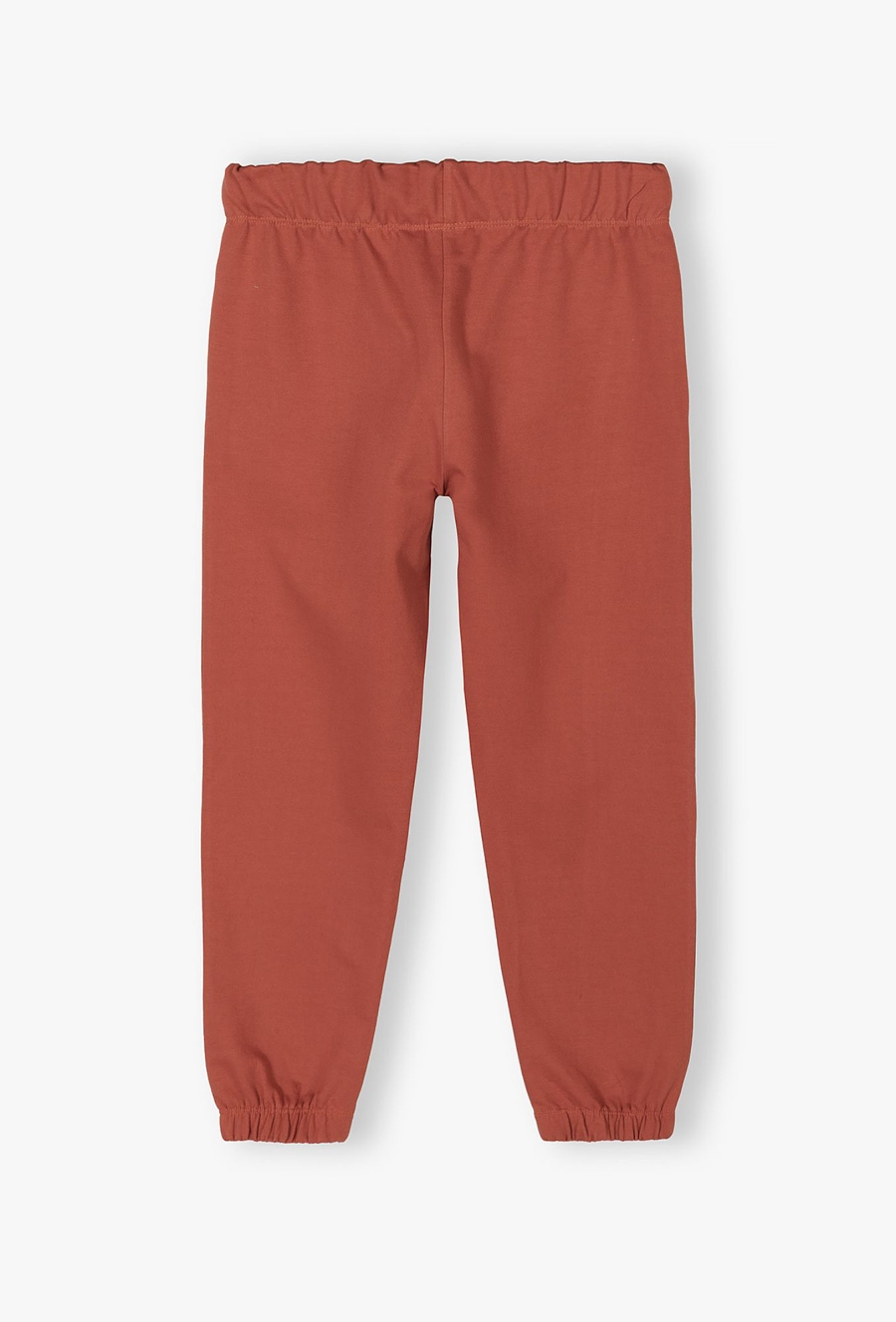 Spodnie dresowe dla dziewczynki - dzianinowe