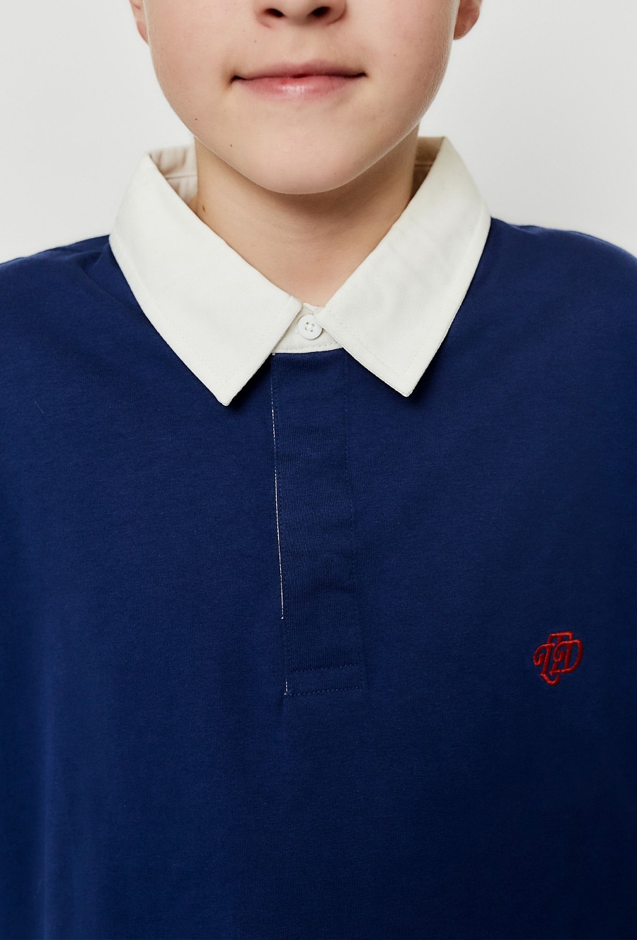 Bluza z kołnierzykiem - granatowa - Limited Edition