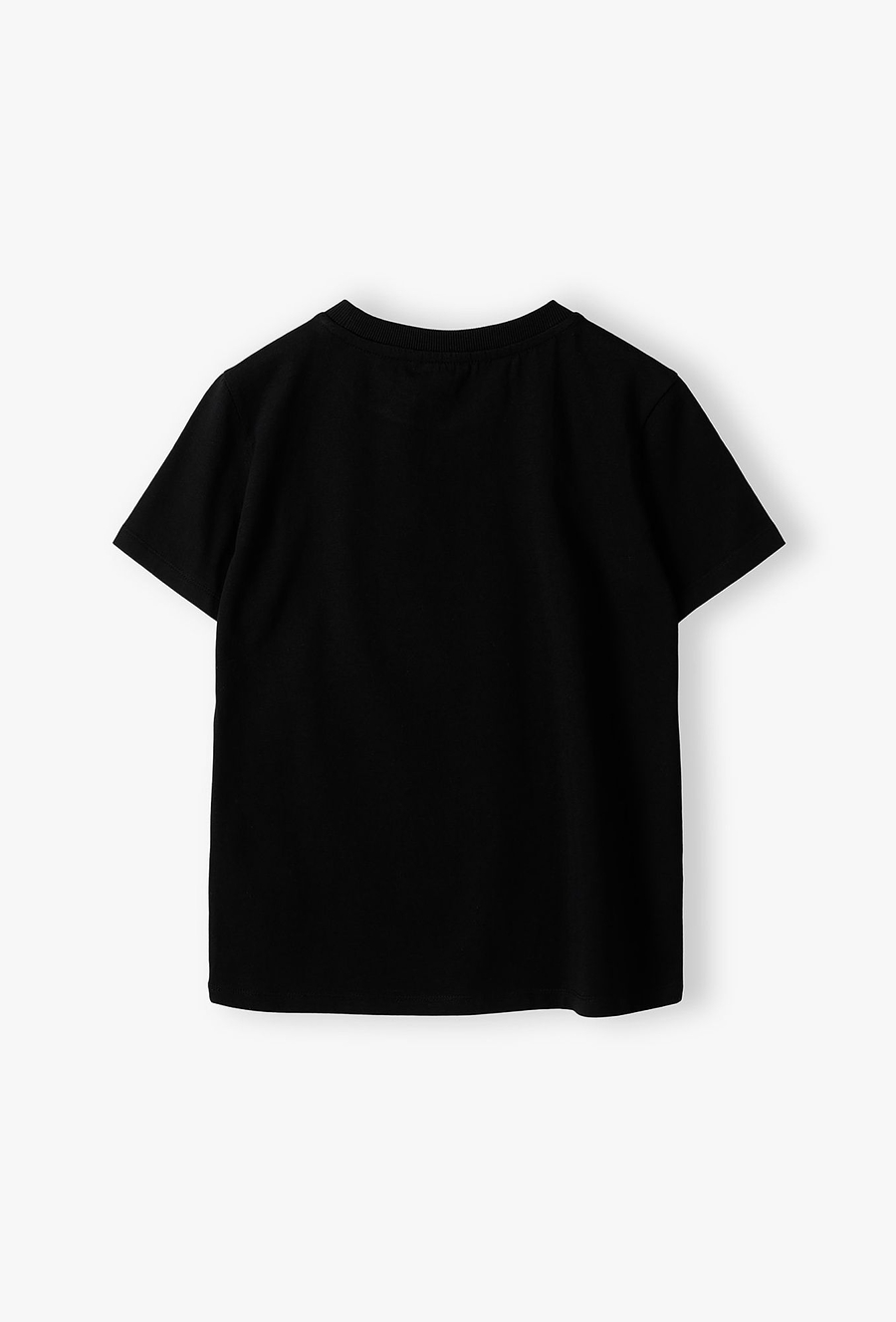 Czarny bawełniany t-shirt - Basic - 510.15.