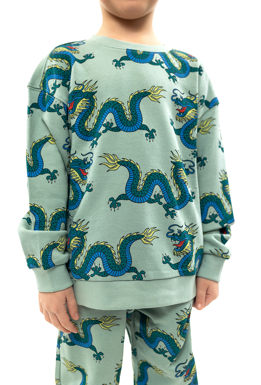 Zielony 3 częściowy komplet dresowy