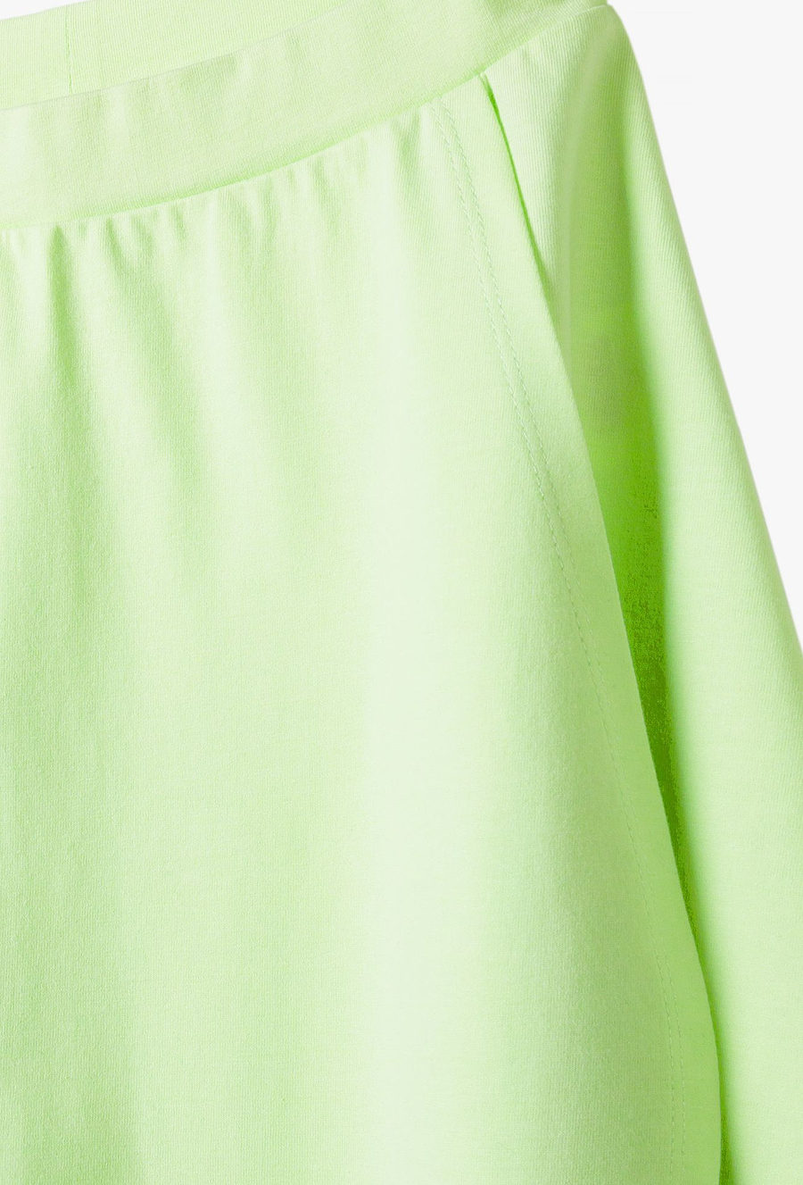 Krótka spódniczka z zakładką