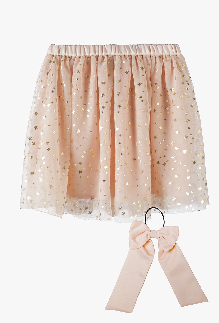 Tiulowa różowa spódnica w gwiazdki - Limited Edition