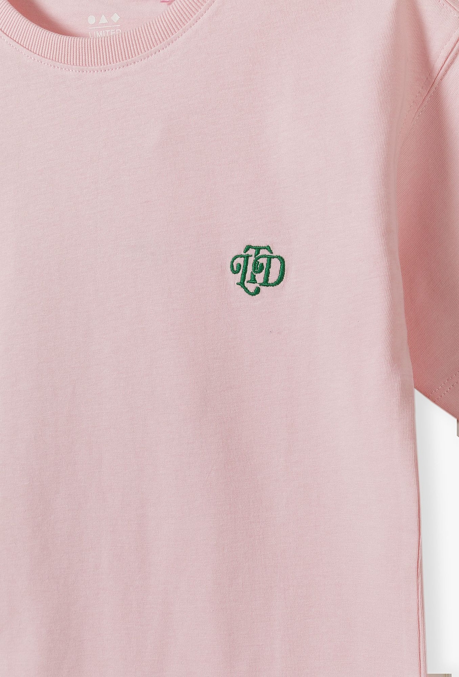 2pak t-shirtów dla dziewczynki - zielony i różowy