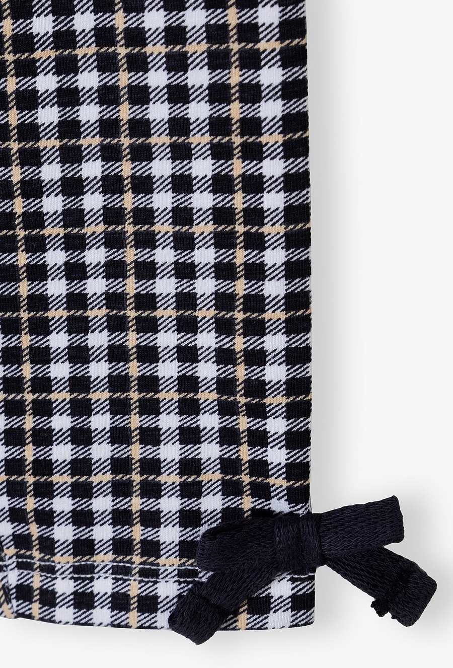 Leginsy dziewczęce w granatową atę