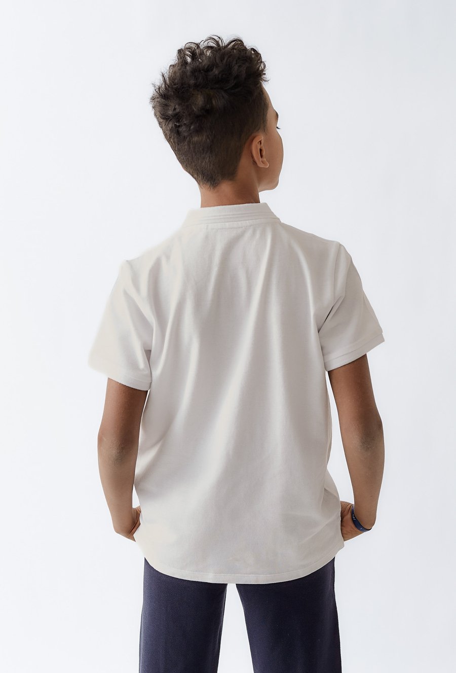 Biała koszulka polo