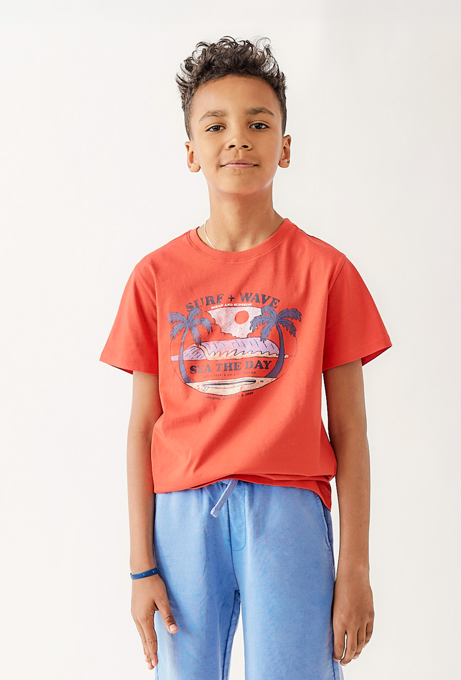 Koszulka z wakacyjnym nadrukiem