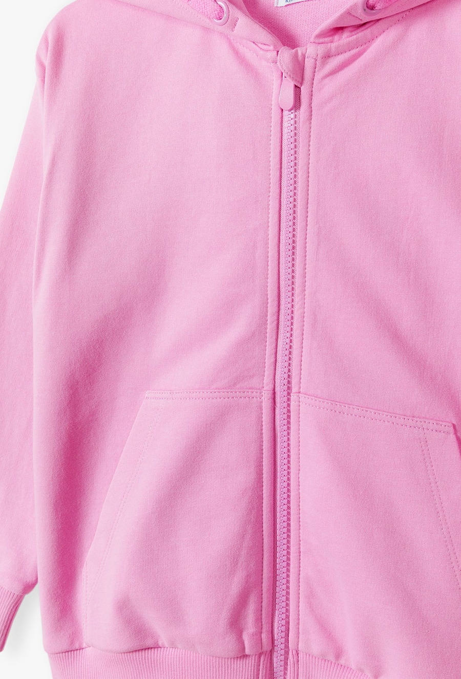 Różowa bluza dresowa dla dziewczynki - 510.15.