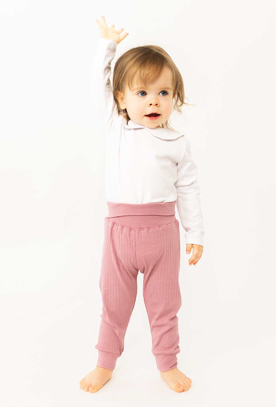 Półśpiochy z wysokim pasem 2-pak