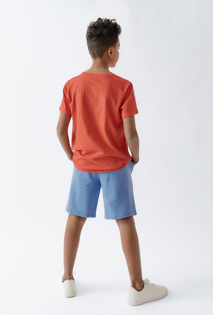 Dzianinowe szorty chłopięce