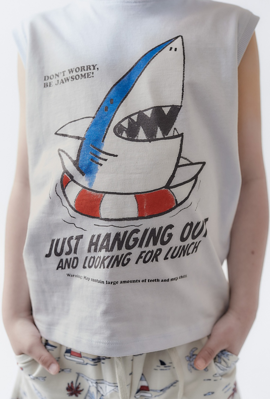 Koszulka chłopięca bez rękawów