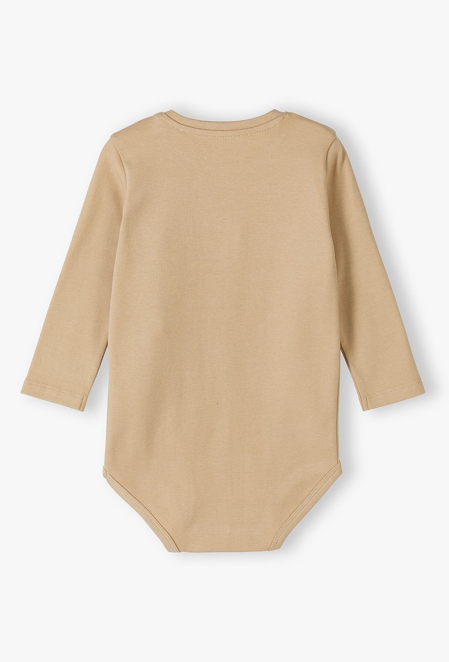 Beżowe bawełniane body niemowlęce z napisem Beary Cute