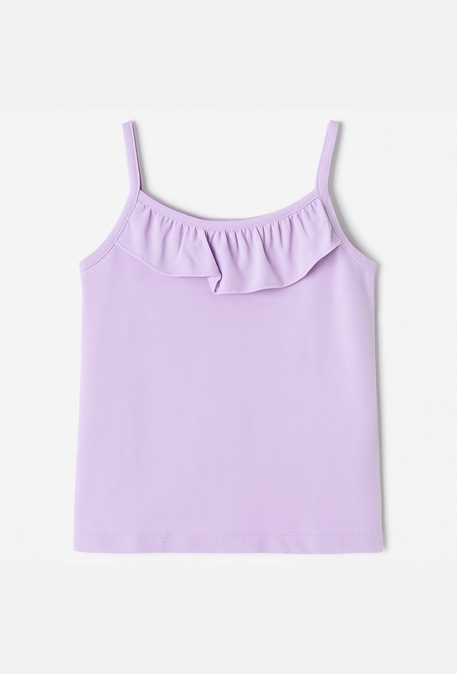 Koszulka na ramiączkach z falbanką