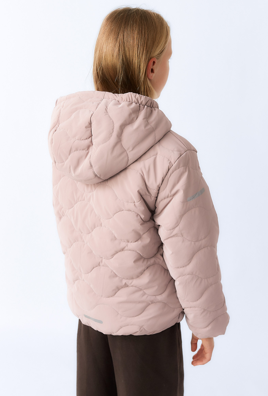 Kurtka ocieplana dziewczęca - pikowana