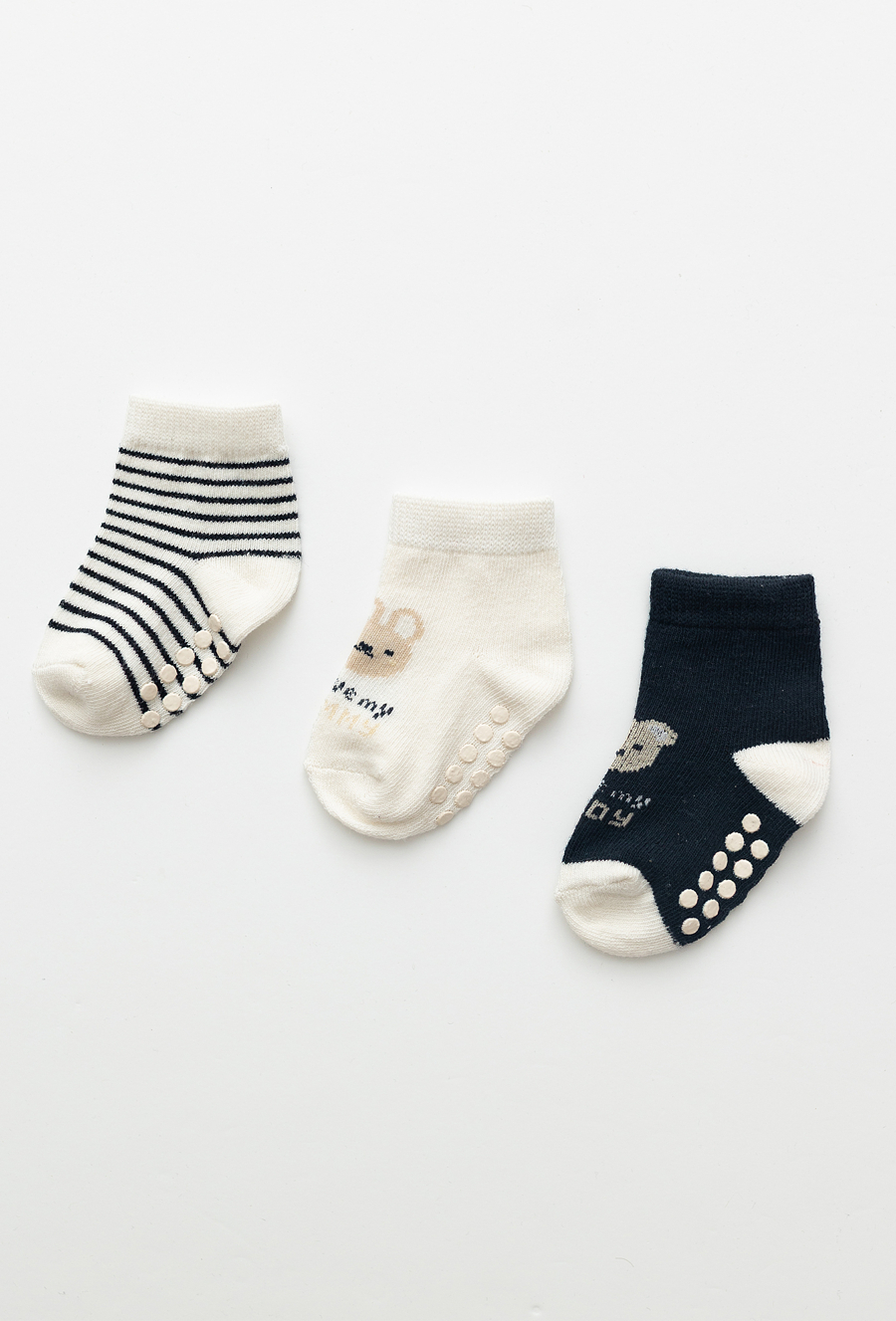 Skarpetki niemowlęce 3-pak z ABS