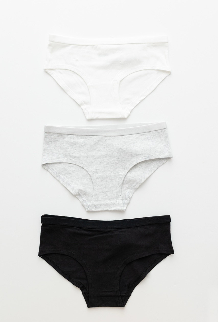 Majtki dla dziewczynki - hipstery -3pak