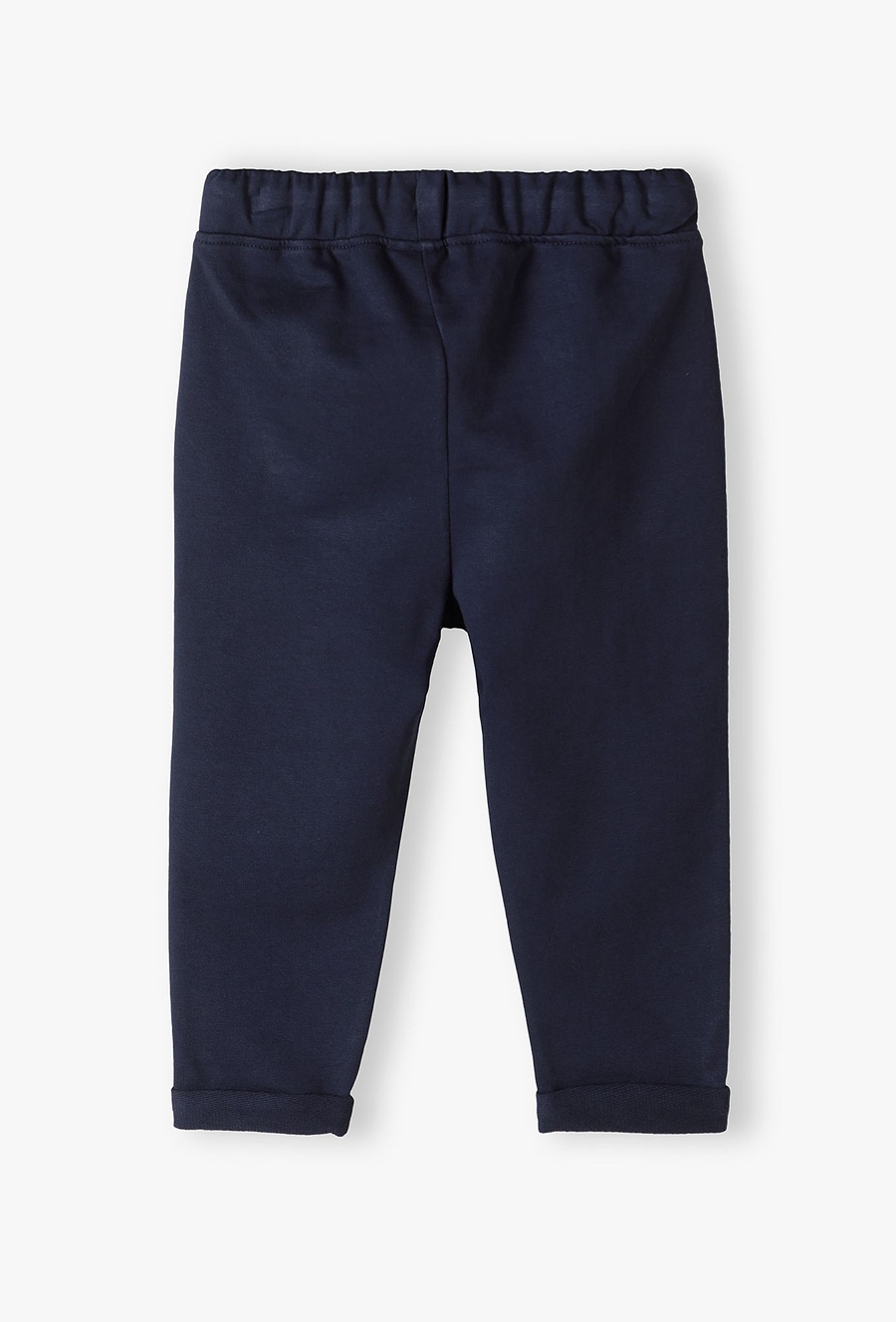 Granatowe spodnie dresowe dla niemowlaka - 510.15.
